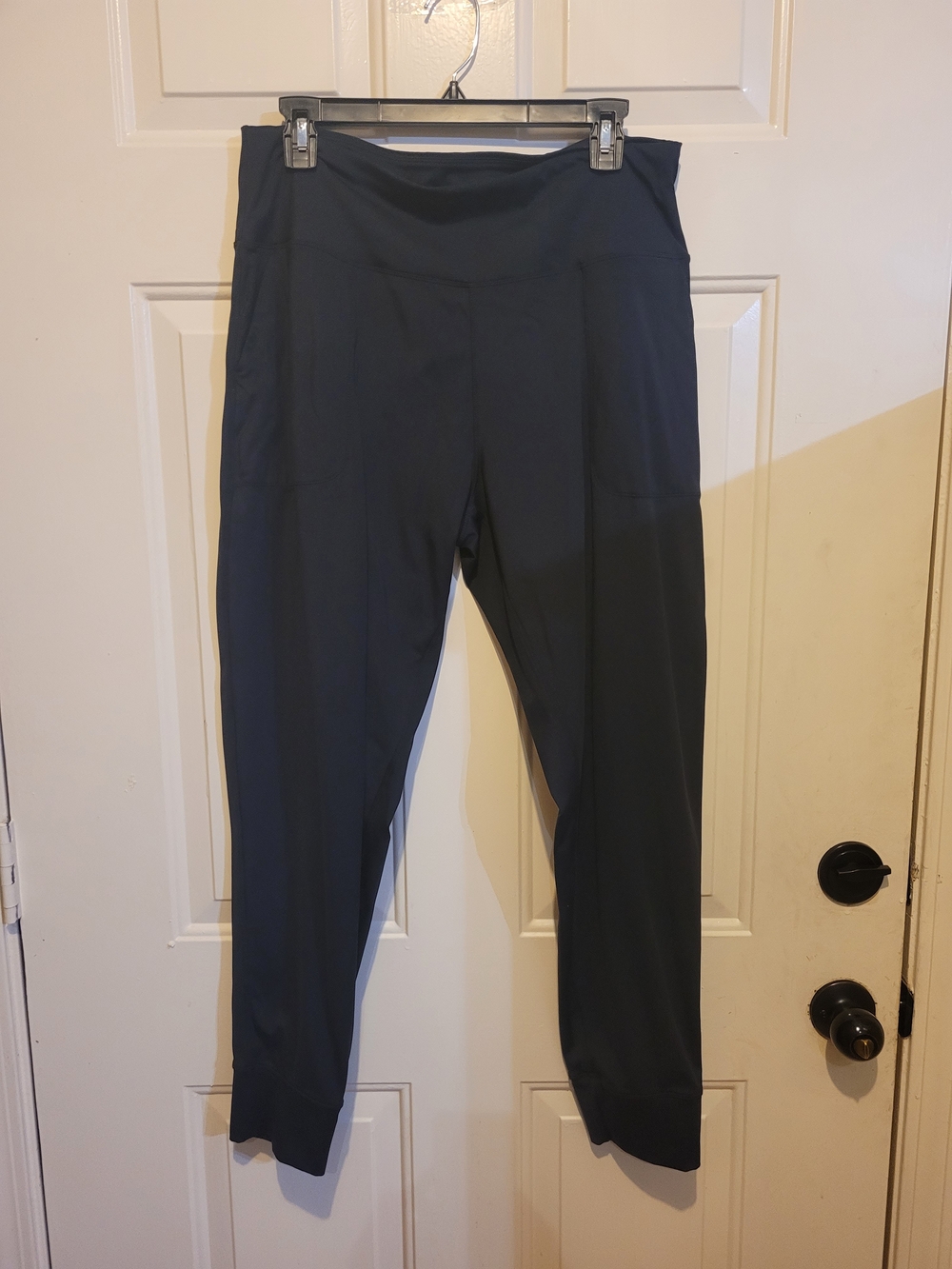 High-Waist Women's Active Leggings - Black
